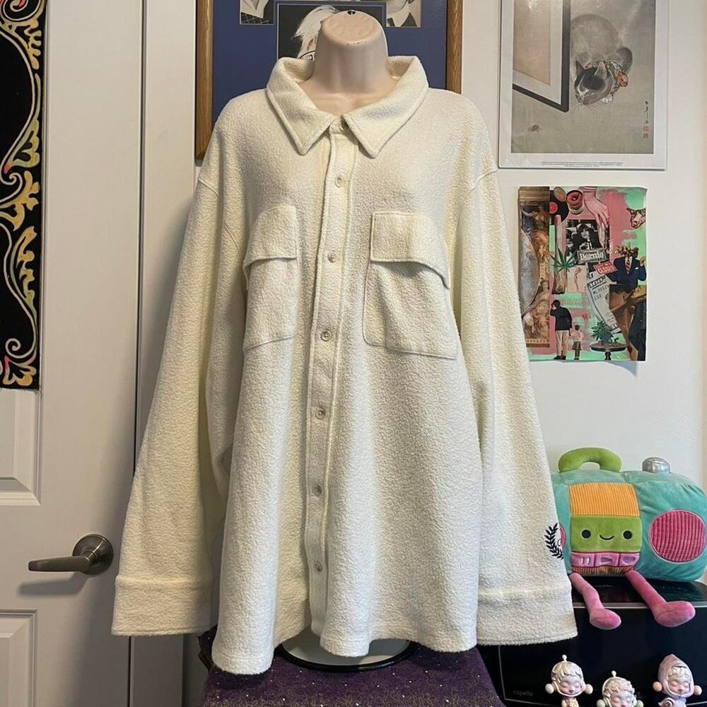 Victorias secret pink oversized white